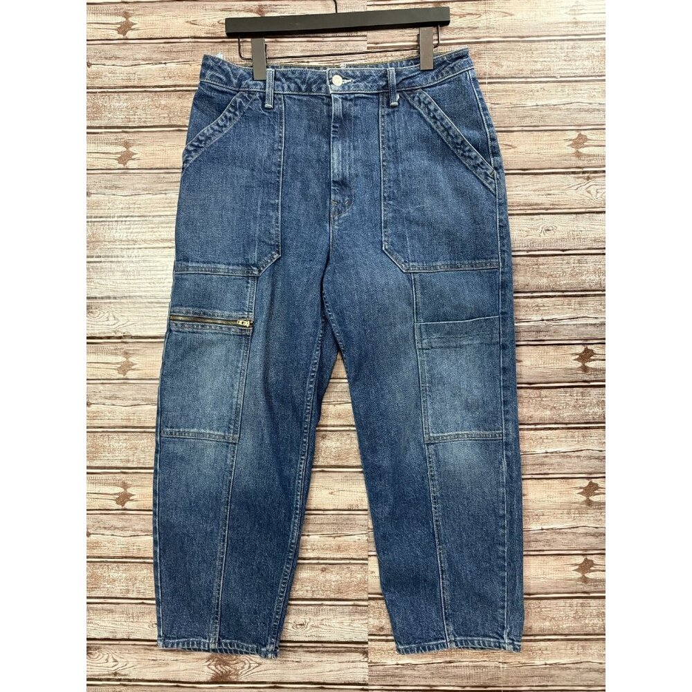 Mother Superior The Private Zip Pocket Ankle Jeans Size 31 Wash Mile High - Picture 1 of 5